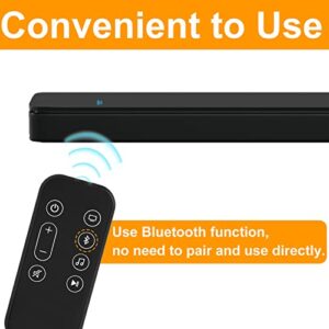 Remote Control for Bose Smart Soundbar 300 Only, 843299-1100 Remote Control Replacement, Remote Compatible with Bose 300 Soundbar Remote Control with Battery