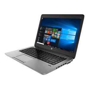 hp elitebook 840 g1 14" laptop, intel core i5, 8gb ram, 128gb ssd, win10 home (renewed)