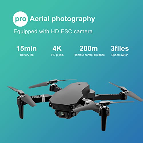 S70 Pro Remote Control Drones with Camera 4K for Kids and Adults, Flying Toys with Altitude Hold Headless Mode for Boys Girls Cool Stuff Electronics Gifts for Men