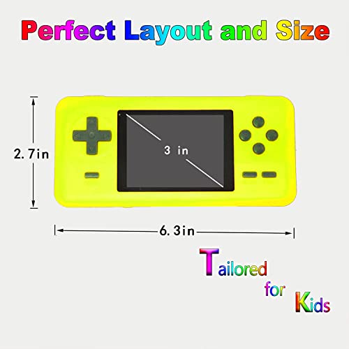 EJEFF AILINDI Toys Kids Games Handheld Games for Kids Large Screen Preloaded HD Classic Retro Gameboy tendo USB Rechargeable Electronic Game Player Birthday (GB50) (GB50)