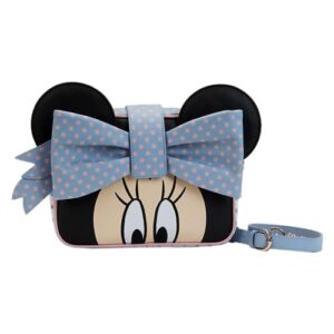 disney: minnie mouse pastel polka dot crossbody bag
