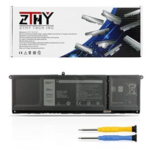 zthy 54wh v6w33 laptop battery replacement for dell inspiron 3510 3511 3515 5310 5410 5418 5510 5515 5518 5625 5630 5635 latitude 3320 3330 3420 3520 vostro 3515 3525 5620 5625 tn70c g91j0