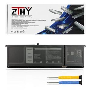 ZTHY 54Wh V6W33 Laptop Battery Replacement for Dell Inspiron 3510 3511 3515 5310 5410 5418 5510 5515 5518 5625 5630 5635 Latitude 3320 3330 3420 3520 Vostro 3515 3525 5620 5625 TN70C G91J0