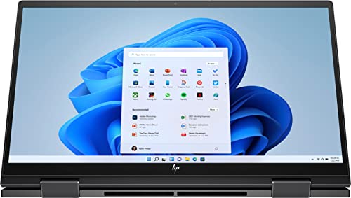 HP Envy x360 2-in-1 15.6" Touch-Screen Laptop AMD Ryzen 5 5625U, 20GB RAM, 1TB Solid State Drive, Nightfall Black,TGC Accessories