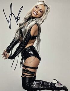 liv morgan autograph 8" x 10" photo signed wrestling psa/dna certified authentic am23260