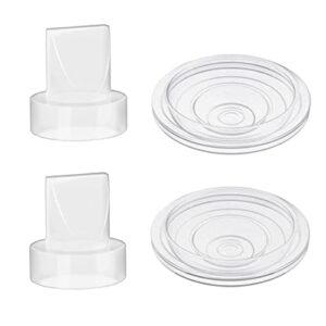 duckbill valves & silicone diaphragm,replacement pump parts for s9/s12/s9pro/s12pro,bpa free silicone,baby feeding,tserete/momcozy wearable breast pump accessory