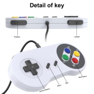 16 Bit Handheld Controller Gamespad Handle for HD821 Games Console