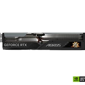 Gigabyte AORUS GeForce RTX 4070 Ti Master 12G Graphics Card, 3X WINDFORCE Fans, 12GB 192-bit GDDR6X, GV-N407TAORUS M-12GD Video Card