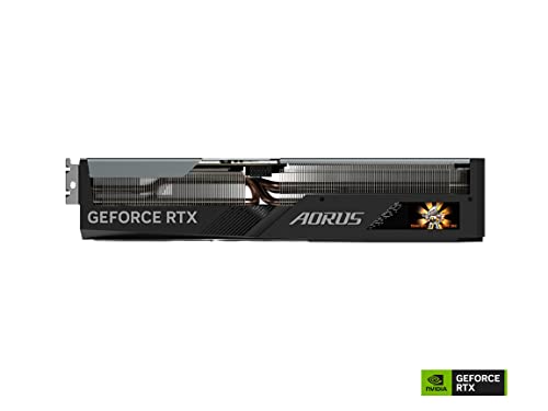 Gigabyte AORUS GeForce RTX 4070 Ti Master 12G Graphics Card, 3X WINDFORCE Fans, 12GB 192-bit GDDR6X, GV-N407TAORUS M-12GD Video Card