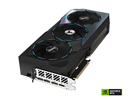 Gigabyte AORUS GeForce RTX 4070 Ti Master 12G Graphics Card, 3X WINDFORCE Fans, 12GB 192-bit GDDR6X, GV-N407TAORUS M-12GD Video Card