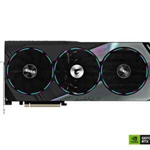 Gigabyte AORUS GeForce RTX 4070 Ti Master 12G Graphics Card, 3X WINDFORCE Fans, 12GB 192-bit GDDR6X, GV-N407TAORUS M-12GD Video Card