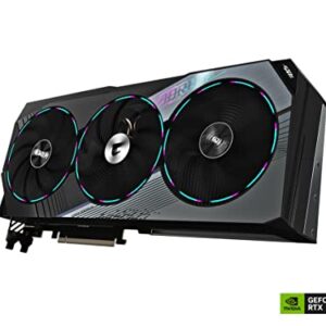 Gigabyte AORUS GeForce RTX 4070 Ti Master 12G Graphics Card, 3X WINDFORCE Fans, 12GB 192-bit GDDR6X, GV-N407TAORUS M-12GD Video Card