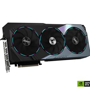 Gigabyte AORUS GeForce RTX 4070 Ti Master 12G Graphics Card, 3X WINDFORCE Fans, 12GB 192-bit GDDR6X, GV-N407TAORUS M-12GD Video Card