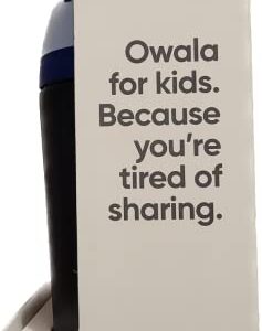 Owala Kids (Pink/Pink and Teal/Yellow) 14 Oz. Water Bottle Carry Loop With Integrated Lock Hygienic Flip Straw Colored Straw Leak Proof Insulated Stainless Steel Perfect Size For Small Hands