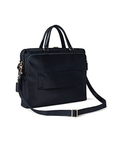 TUMI Voyageur Kendallville Brief - Briefcase Bag for Women & Men - Laptop Carrying Bag - Black & Gold Hardware
