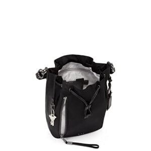 TUMI Voyageur Sabetha Bucket Crossbody - Black/Gunmetal