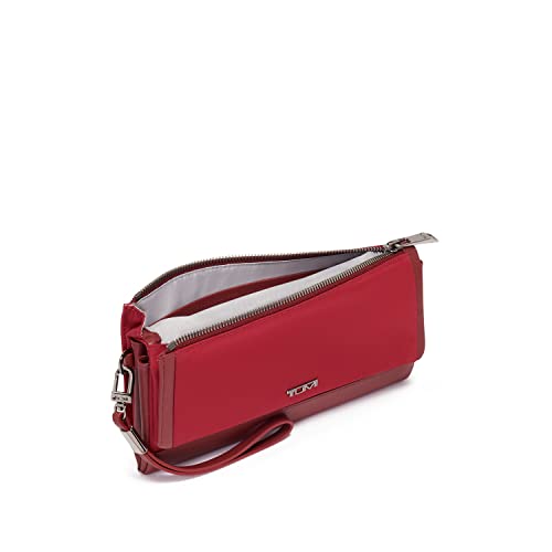 TUMI Voyageur Travel Wallet - Premium Women's Travel Wallet - Stain & Water Resistant - Desert Red