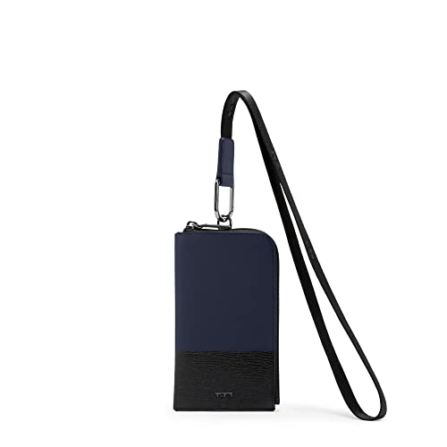 TUMI TUMI+ Card Pouch Lanyard - Navy/Black