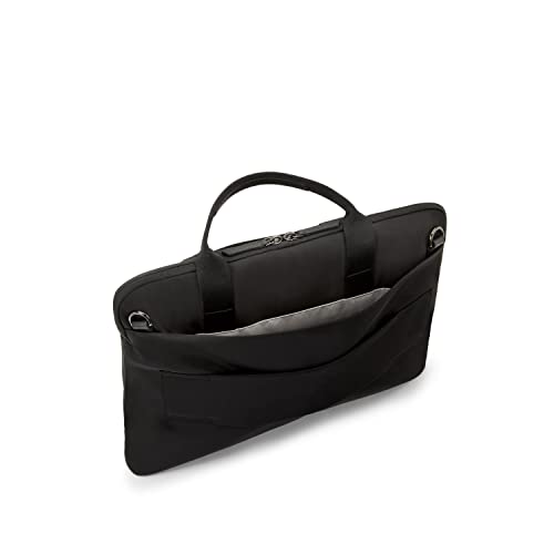 TUMI Voyageur Benin Laptop Carrier - For 15" PC or 16" Macbook Screen - Laptop Bag - Stylish Bags - Black & Gunmetal Hardware