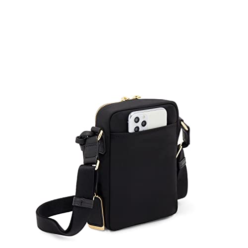 TUMI Voyageur Persia Crossbody - Men's & Women's Crossbody Bag - Crossbody Purse for Everyday Use - Black & Gold