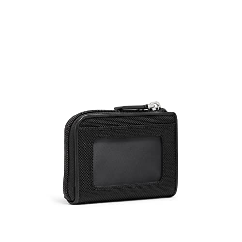 TUMI Alpha Zip Card Case - Black