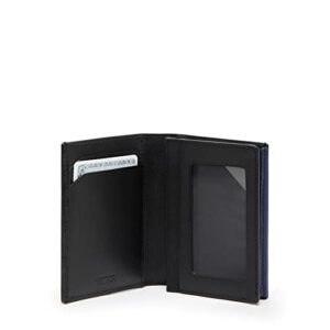 TUMI Nassau Gusseted Card Case - Navy/Black