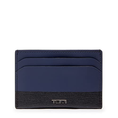 TUMI Nassau Slim Card Case - Navy/Black