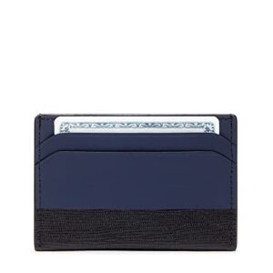 TUMI Nassau Slim Card Case - Navy/Black