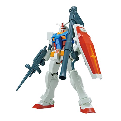 Bandai Hobby - Mobile Suit Gundam - 1/144 RX-78-2 Gundam (Full Weapons Set), Bandai Spirits Entry Grade Model Kit