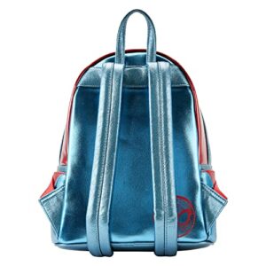 Loungefly Marvel Metallic Spider-Man Cosplay Mini Backpack