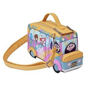 Loungefly Cartoon Network Foster's Home For Imaginary Friends Figural Bus Crossbody Womens Bag Purse
