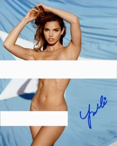 yoli lara playboy pmotm - private signing - in person signed photo