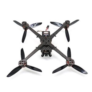 TCMMRC 6inch RC Drone 250mm Omnibus Quadcopter Drone with Camera F4 OSD 3-6S 2407 1850kv Quadcopter FPV Freestyle Racing Drone DIY (NO.119)