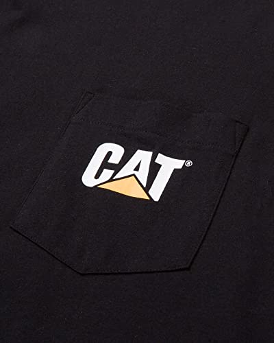 Caterpillar Men's Trademark Sleeveless Pocket Tee, Black, 4X-Large