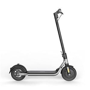 Segway Ninebot D18W Electric KickScooter- 250W Motor, 11.2 Miles Range & 15.5MPH, w/t 10" Pneumatic Tires, Dual Brakes, Commuting Electric Scooter for Adults & Teens