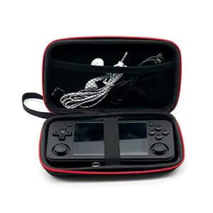 protable hard travel carrying case retro game console case for rg351p/rg351m/rg350m protection bag for retro game console game player rg351p storage suitcase handheld