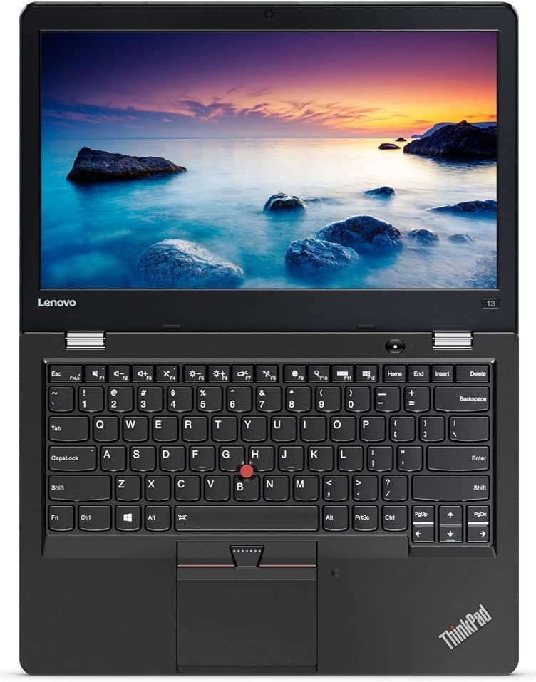 LENOVO Thinkpad 13 Laptop 13.3" FHD (1920x1080) IPS Business Laptop, Intel 7th gen Celeron 3865U, 16GB DDR4 RAM, 256GB SSD, Webcam, Window 10 pro (Renewed)