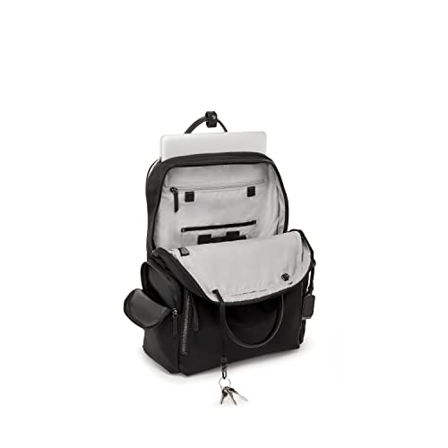 TUMI Voyageur Atlanta Backpack - Men's & Women's Travel & Work Backpack - Black - Gunmetal Hardware - 18.0" X 13.0" X 5.5"