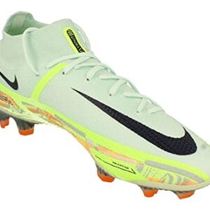 Nike Phantom GT2 Elite DF FG Mens Football Boots CZ9889 Soccer Cleats (UK 12 US 13 EU 47.5, Barely Green Blackened Blue 343)