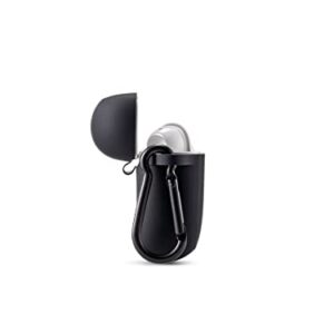 Bose Case Cover for QuietComfort Earbuds II, Protective Silicone Exterior, with Aluminum Carabiner for Convenient Carrying, Triple Black