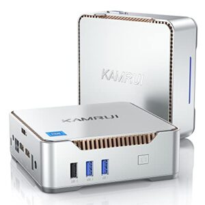 kamrui mini pc,12th intel alder lake- n95 up to 3.4 ghz,16gb ram+512gb m.2 ssd, windows 11 pro mini computer,support 2.5" sata ssd,wifi 2.4g/5g,bluetooth4.2,triple display,4k reliable office small pc