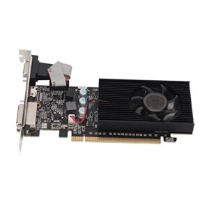 gt610 2gb ddr3 graphics card, 64bit 1000mhz low graphics card, 2k video card computer graphics card with hdml/vga/dvi, plua and play