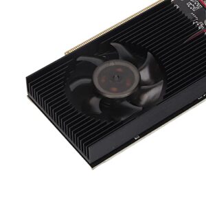 GT610 2GB DDR3 Graphics Card, 64bit 1000MHZ Low Graphics Card, 2K Video Card Computer Graphics Card with HDML/VGA/DVI, PLUA and Play