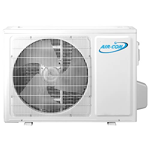 Air-Con Blue Series 3 Ductless Mini Split Air Conditioner Inverter Heat Pump Complete Unit with 15 ft Kit (9,000 BTU)