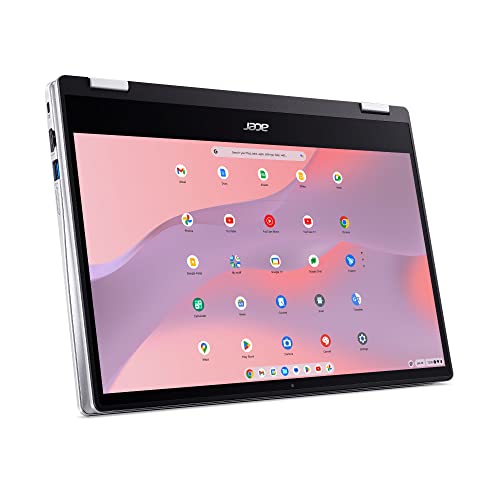 Acer Chromebook Spin 314 Convertible Laptop | Intel Pentium Silver N6000 | 14" HD Corning Gorilla Glass Touch Display | 8GB LPDDR4X | 128GB eMMC | Intel Wi-Fi 6 AX201 | Chrome OS | CP314-1H-P1Q5