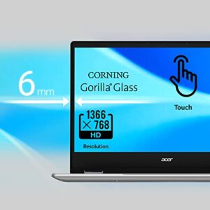 Acer Chromebook Spin 314 Convertible Laptop | Intel Pentium Silver N6000 | 14" HD Corning Gorilla Glass Touch Display | 8GB LPDDR4X | 128GB eMMC | Intel Wi-Fi 6 AX201 | Chrome OS | CP314-1H-P1Q5