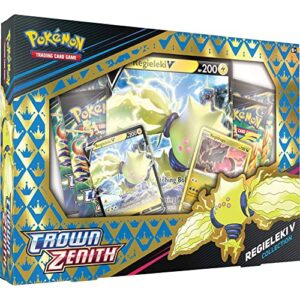 pokemon tcg: sas 12.5 crown zenith regieleki v box