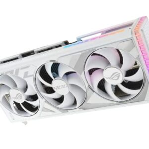 ASUS ROG Strix GeForce RTX™ 4080 White OC Edition Gaming Graphics Card (PCIe 4.0, 16GB GDDR6X, HDMI 2.1a, DisplayPort 1.4a)