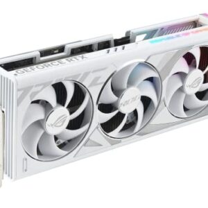 ASUS ROG Strix GeForce RTX™ 4080 White OC Edition Gaming Graphics Card (PCIe 4.0, 16GB GDDR6X, HDMI 2.1a, DisplayPort 1.4a)