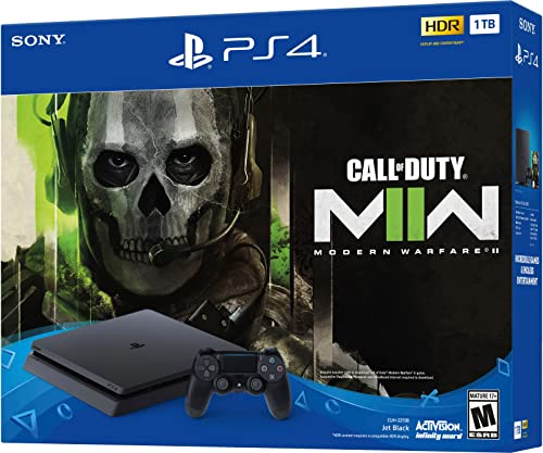 PlayStation4 Console 1TB – Call of Duty Modern Warfare II Bundle (Renewed)